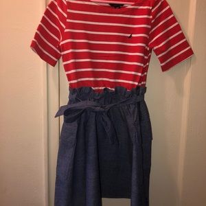 Cute Girls Nautica dress size 7
